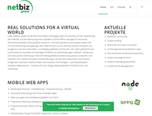 Tablet Screenshot of netbizltd.com